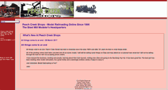 Desktop Screenshot of peachcreekshops.com
